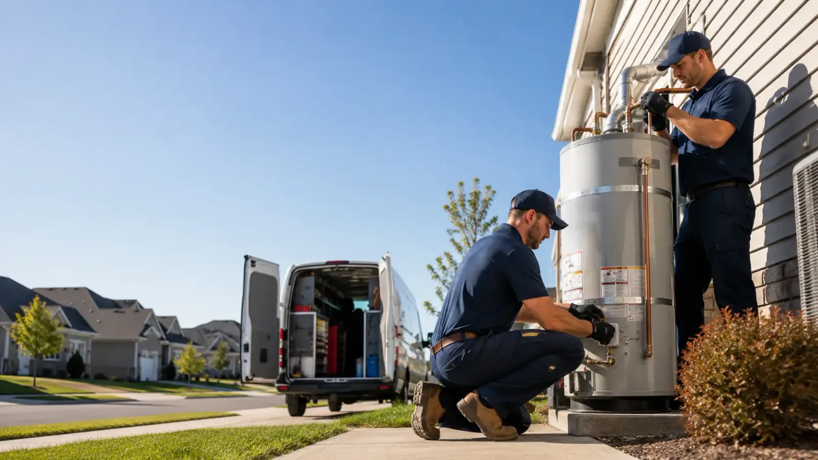 Water Heater Installation in Russells Point, OH